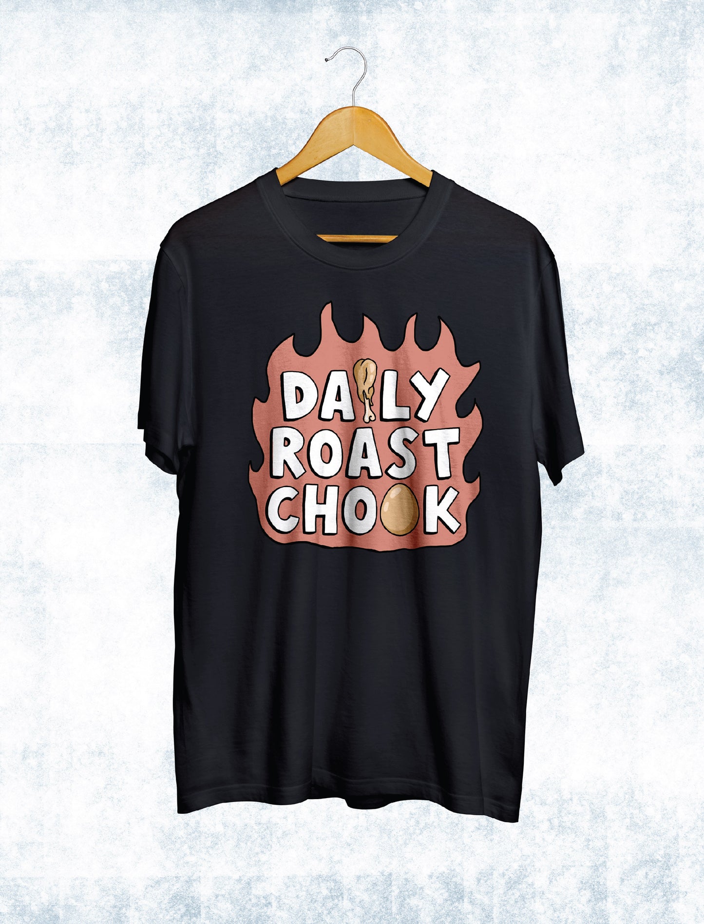 Daily Roast Chook Shirt - Red